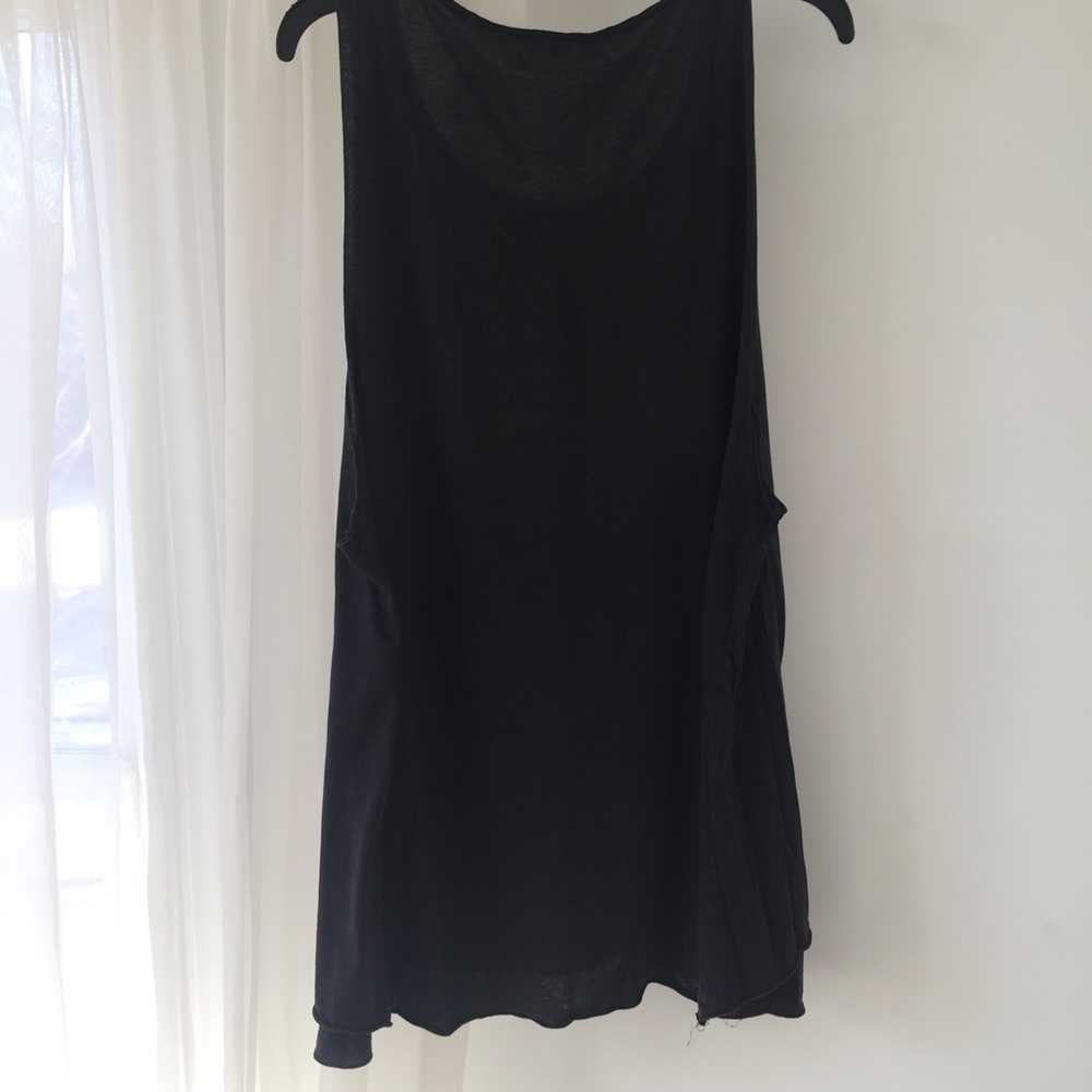 ALL SAINTS oversized floral tank top - Picture 3 of 3